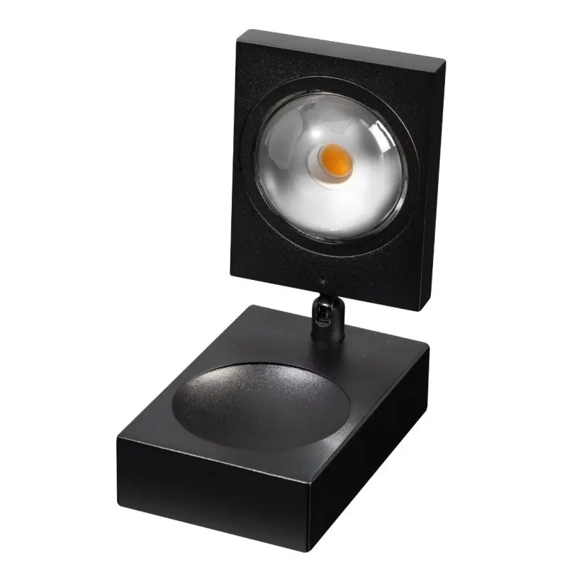 ETH Jake Cube - tafellamp - 8 x 15 cm - 3 stappen dimbaar - 10W LED incl. - zwart Bestel Nu