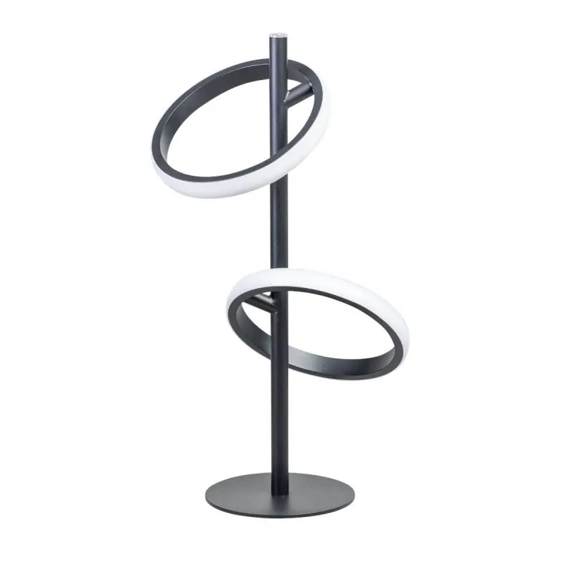 ETH Jaimy - tafellamp - Ø 16 x 39 cm - 12W dimbaar LED incl. - zwart Origineel
