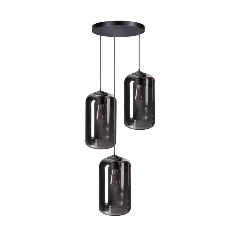 Weekendaanbieding ETH The John - hanglamp - Ø 25 x 175 cm - zwart