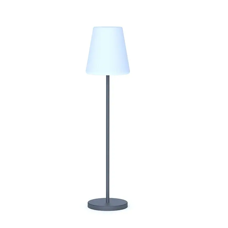 New Garden Lola slim 120 - oplaadbare vloerlamp met zonnepaneel - RGB+W - Ø 26 x 119 cm - 4,6W dimbare LED incl. - IP65 - antraciet Gratis Verzending