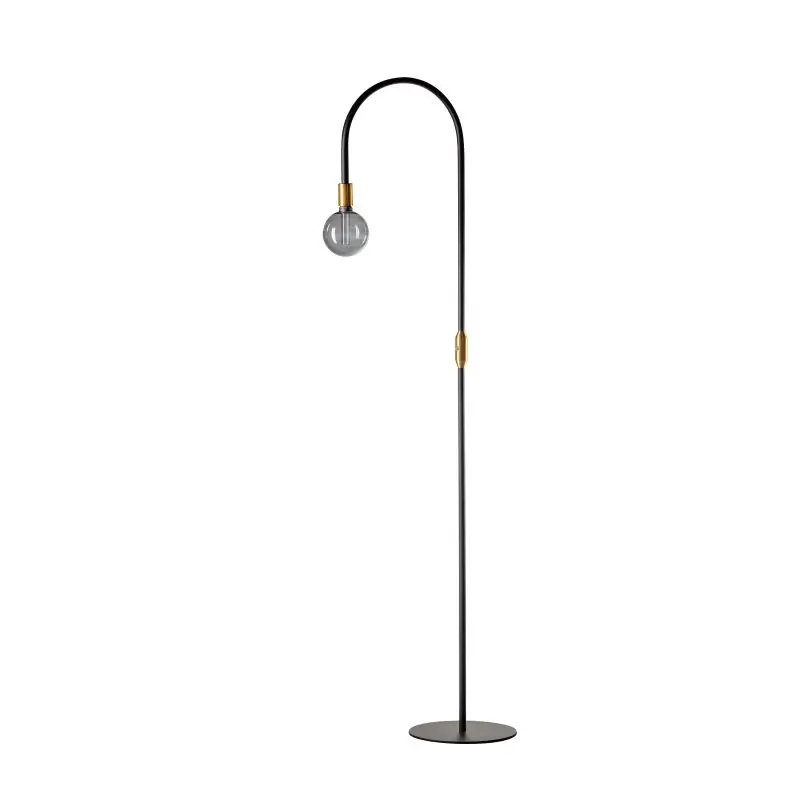 Tijdelijk Beschikbaar ETH Pike  - vloerlamp - 180 cm - zwart