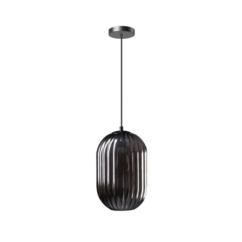 ETH Glamm - hanglamp - Ø 20 x 150 cm - zwart Laatste Kans