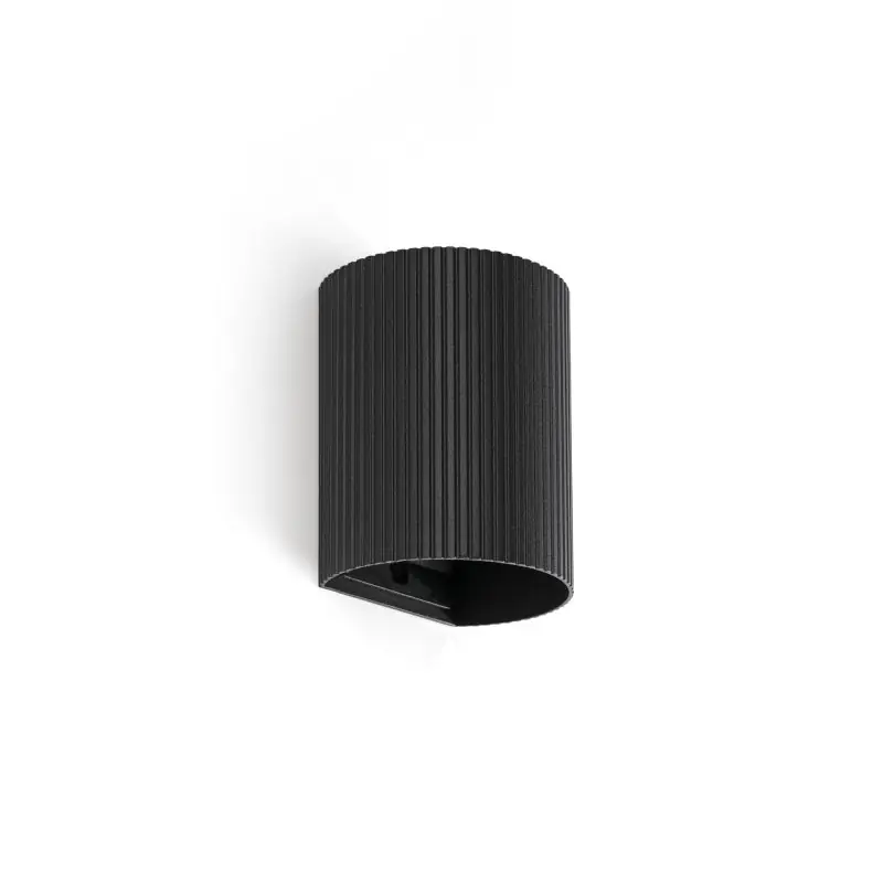 Snelle Levering Faro Sole I - wandlamp - 8 x 10 x 6,5 cm - zwart