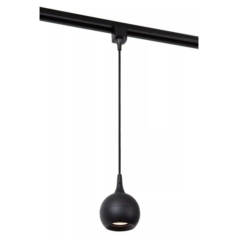 Groothandel Lucide Track Favori Hanglamp - Ø 9 x 145 cm - 1-fase Railsysteem - Zwart