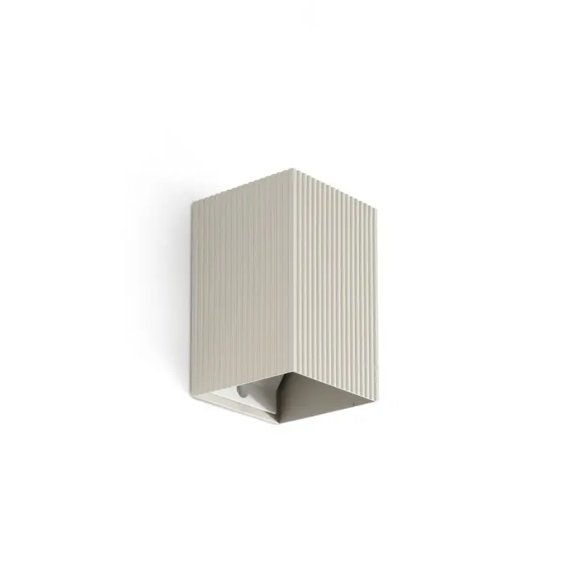 Op = Op Faro Lune I - wandlamp - 8 x 10 x 6,5 cm - grijs