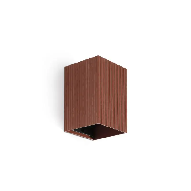 Flitsaanbieding Faro Lune I - wandlamp - 8 x 10 x 6,5 cm - terracotta
