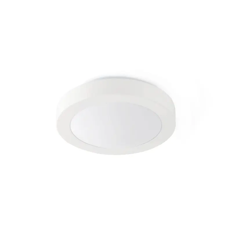 Premium Faro Logos - plafondverlichting - Ø 27 x 9 cm - IP44 - mat wit