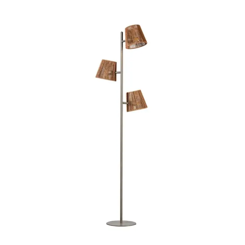 Snelle Levering ETH Daan - vloerlamp - Ø 24,5 x 160 cm - bruin