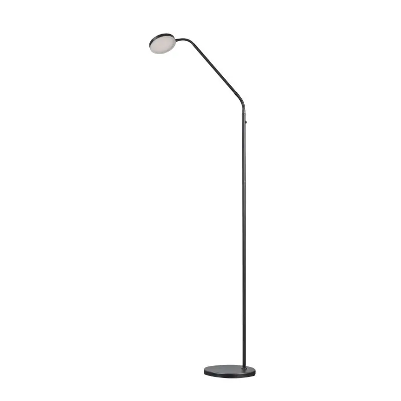 ETH Duuk - oplaadbaar vloerlamp - Ø 25 x 160 cm - 6W dimbaar LED incl. - zwart Direct Verzonden