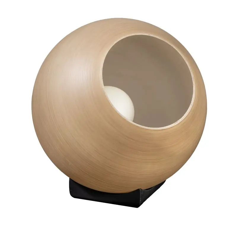 ETH Orb Saturn - tafellamp - Ø 35 x 41 cm - zwart en taupe Express Levering