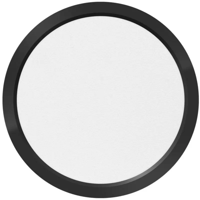 ETH Ruby - plafondlamp met bewegingssensor - Ø 23 x 2,4 cm - 3 stappen dimmer - 18W LED incl. - IP44 - zwart Betrouwbaar