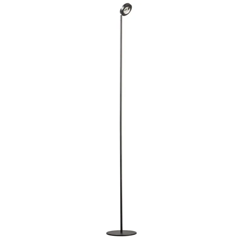 ETH Jake Round - vloerlamp - Ø 20 x 154 cm - 3 stappen dimbaar - 9W LED incl. - zwart Nieuw Model