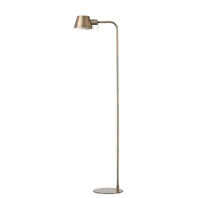 Dagaanbieding ETH Dex - vloerlamp - Ø 25 x 145 cm - bruin