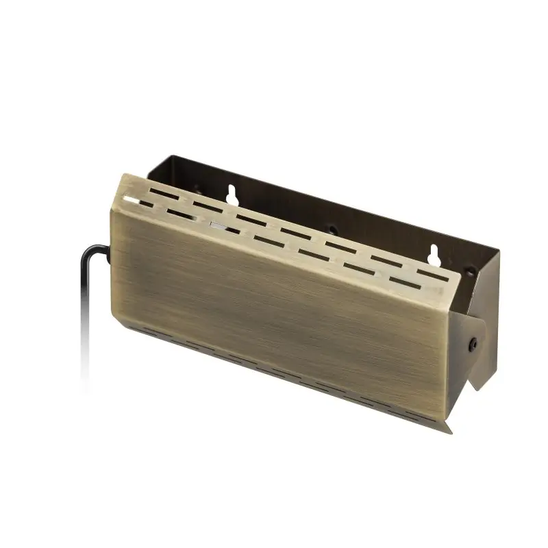 Korting ETH Lano - wandlamp met schakelaar - 20,5 x 6 x 10 cm - brons