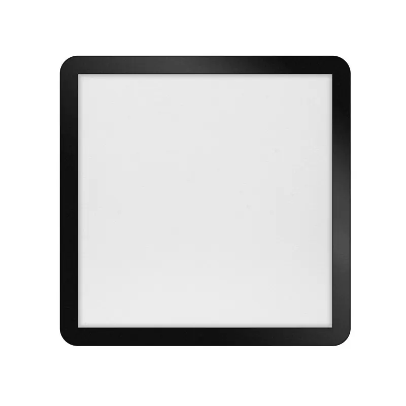 Rechtstreeks Van De Fabrikant ETH Anne Square - plafondlamp - 40 x 2,7 x 40 cm - 3 stappen dimbaar - 24W LED incl. - IP44 - zwart