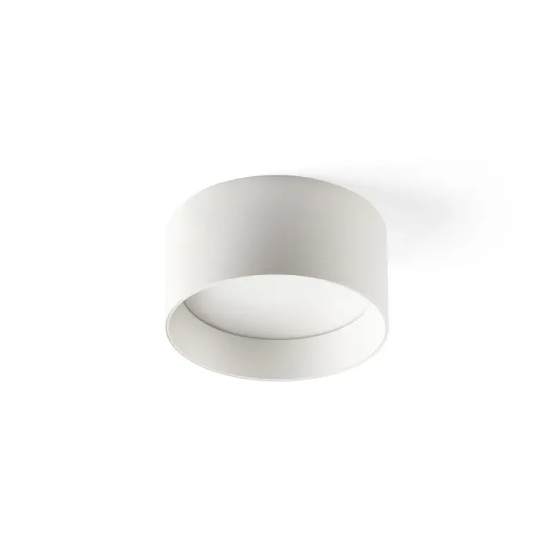Faro Mizu - plafondlamp - Ø 14 x 7 cm - 15W LED incl. - mat wit Premium