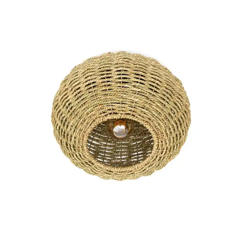 Merkproduct ETH Nina - plafondlamp - Ø 30 x 25 cm - bruin