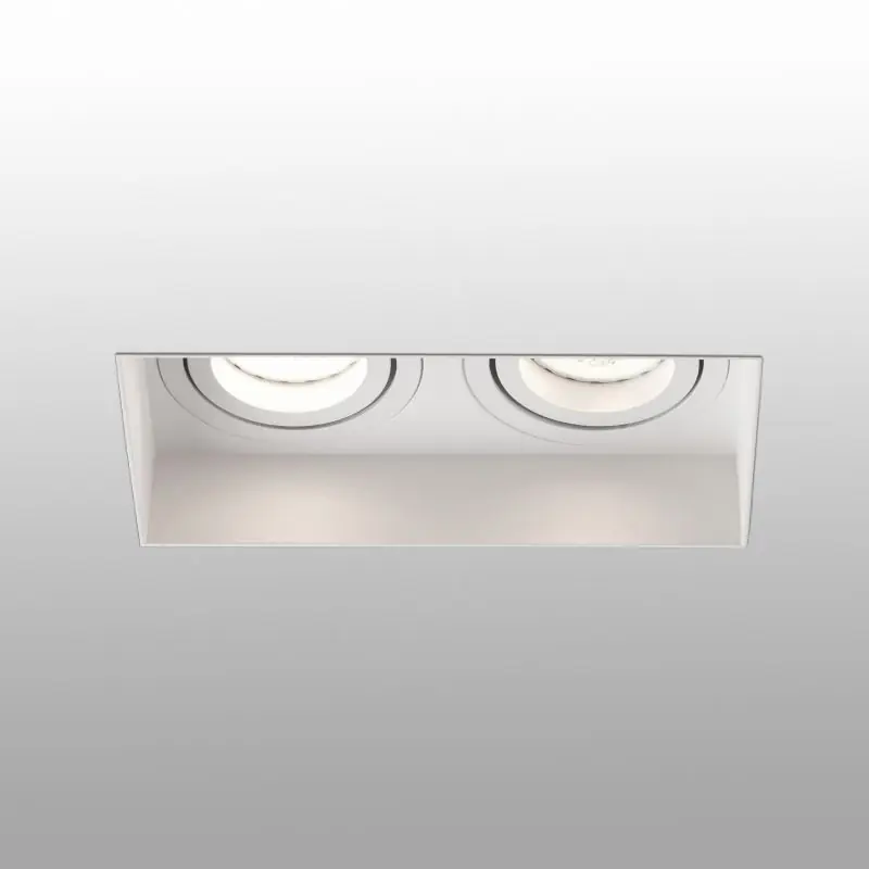 Faro Hyde Trimless - inbouwspot - 164 x 82 mm, 182 x 93 mm inbouwmaat - mat wit Limited Edition
