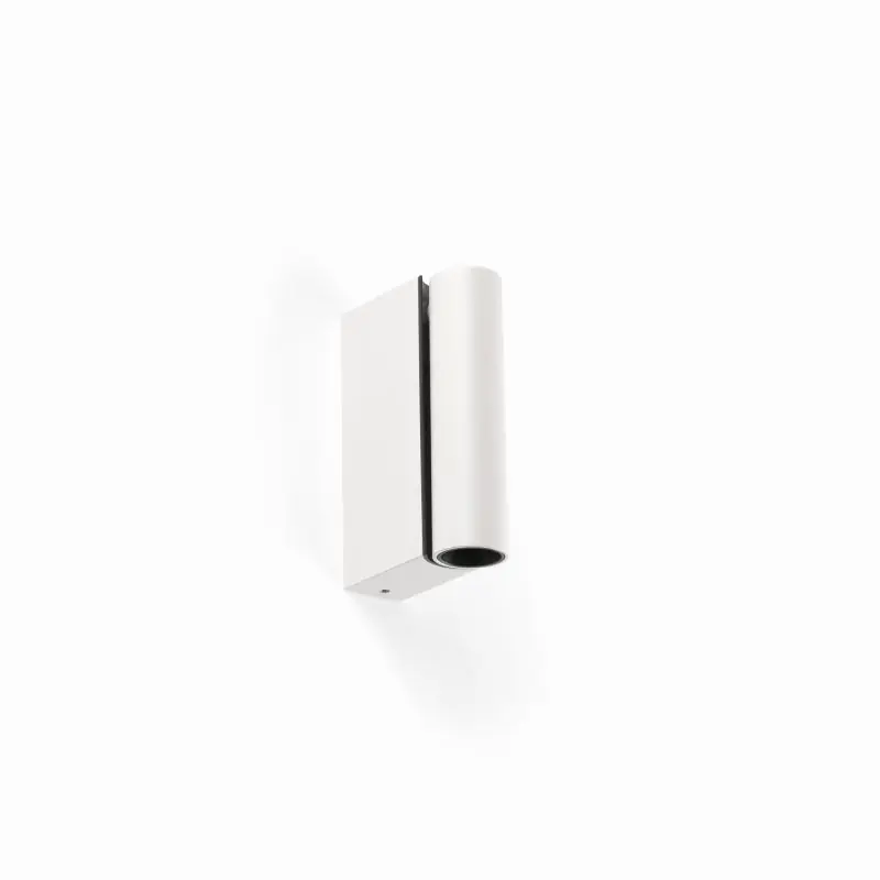 Nieuwe Collectie Faro Cronos - bedlamp - 8 x 12,1 x 3 cm - 4,5W LED incl. - mat wit en gestructureerd zwart