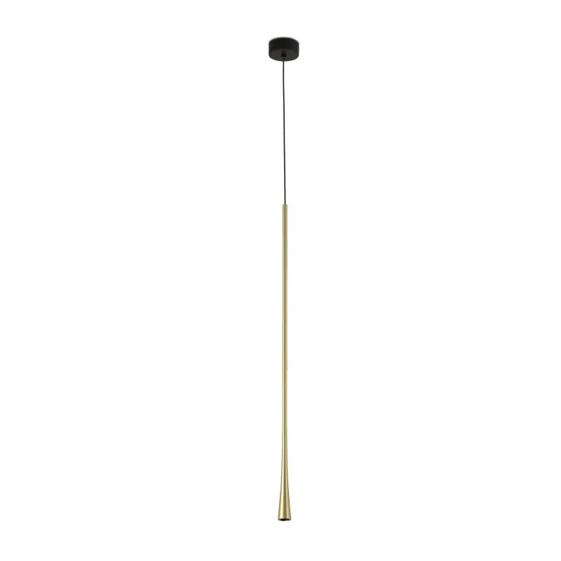 Faro Diana 800 - hanglamp - Ø 3,2 x 80 cm - 6W LED incl. - goud Rechtstreeks Van De Fabrikant