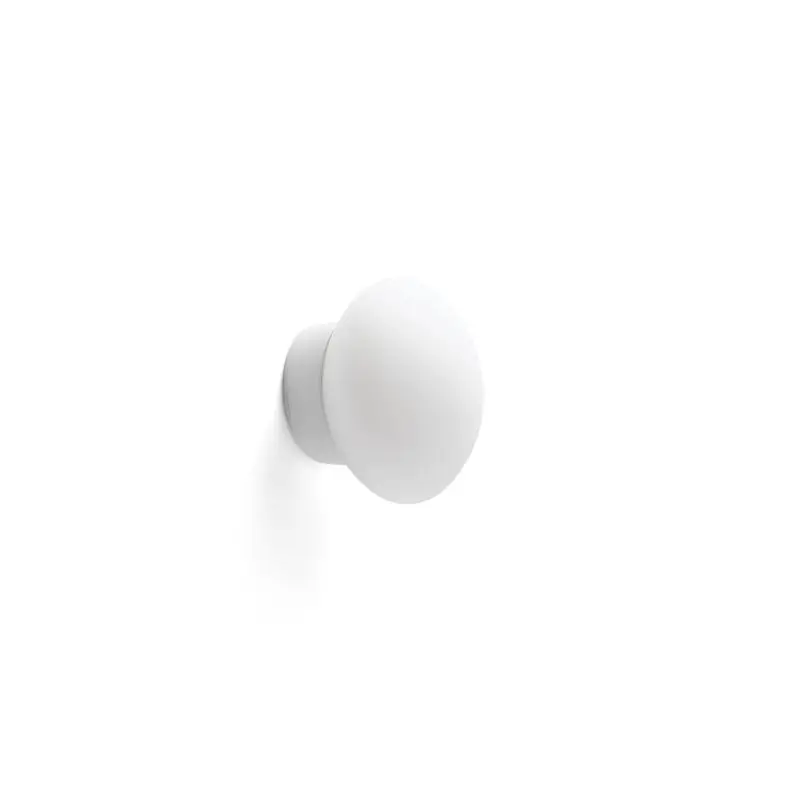Budget Faro Nubo 120 - wandlamp - Ø 12 x 9 cm - 7,8W LED incl. - mat wit