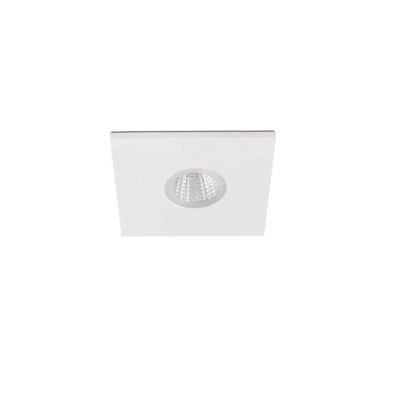 Bulkbestelling Faro Tast SQ - inbouwspot - Ø 55 mm, Ø 45 mm inbouwmaat - 5W LED incl. - mat wit