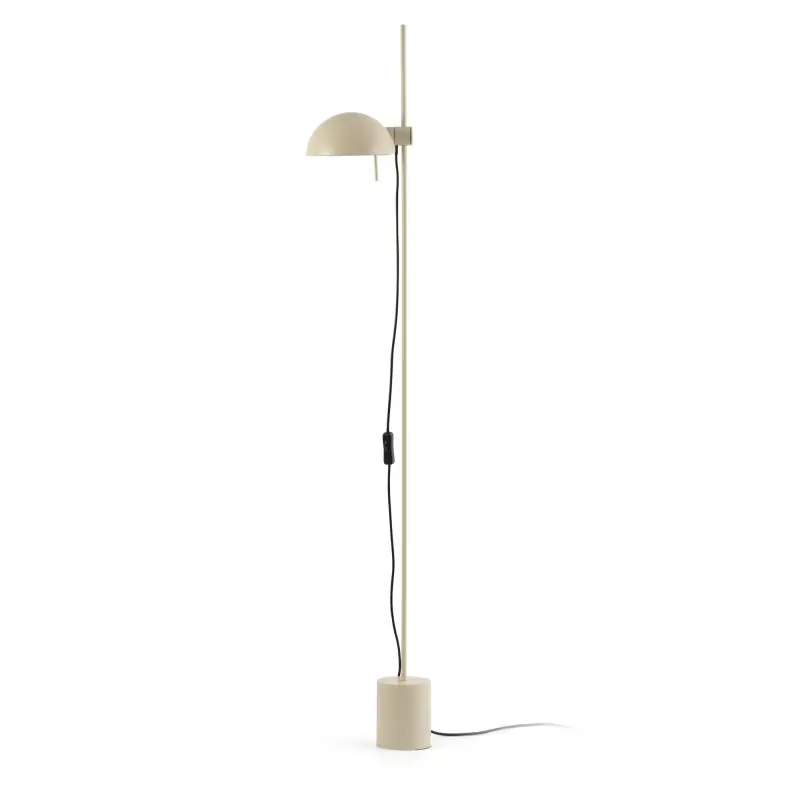 Finale Uitverkoop Faro Matilda - vloerlamp - 19,6 x 10 x 132 cm - beige
