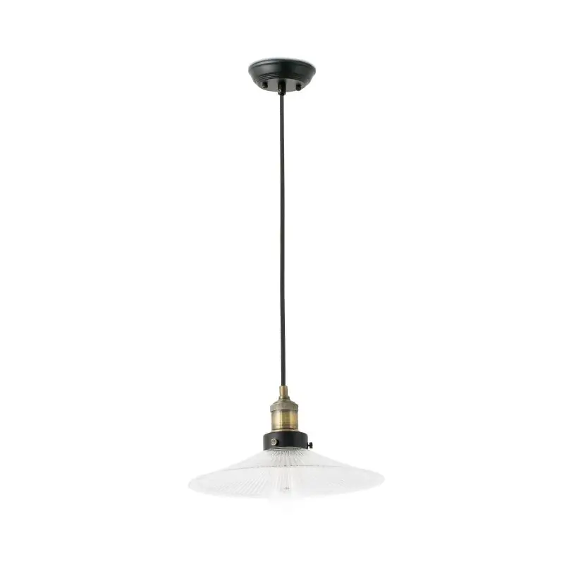 Authentiek Faro Halita - hanglamp - Ø 30 x 190 cm - oud goud