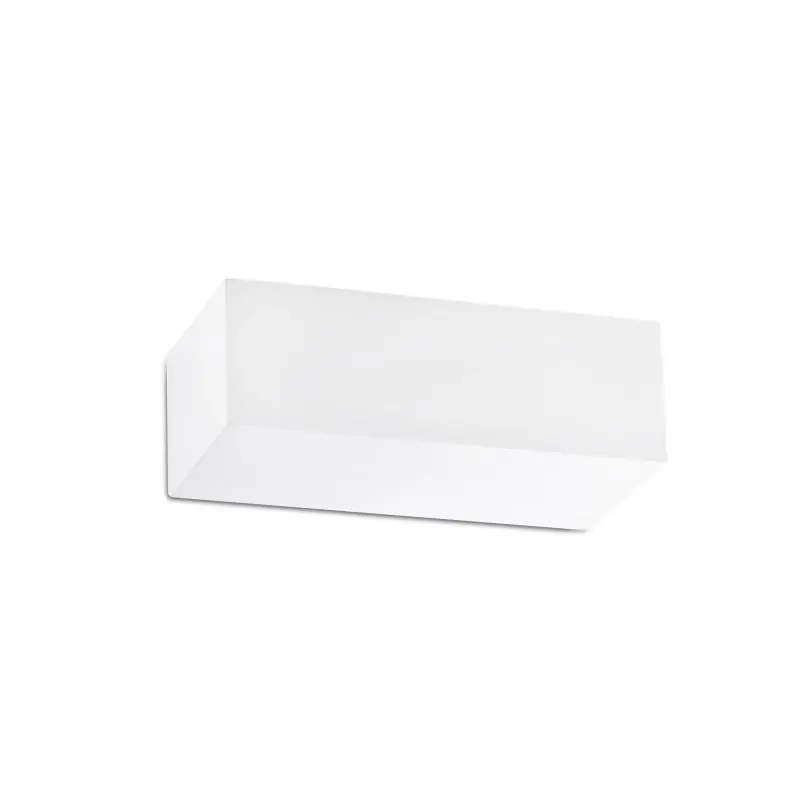 Handgemaakt Faro Eaco - wandverlichting - 21,8 x 7,5 x 7,5 cm - mat wit