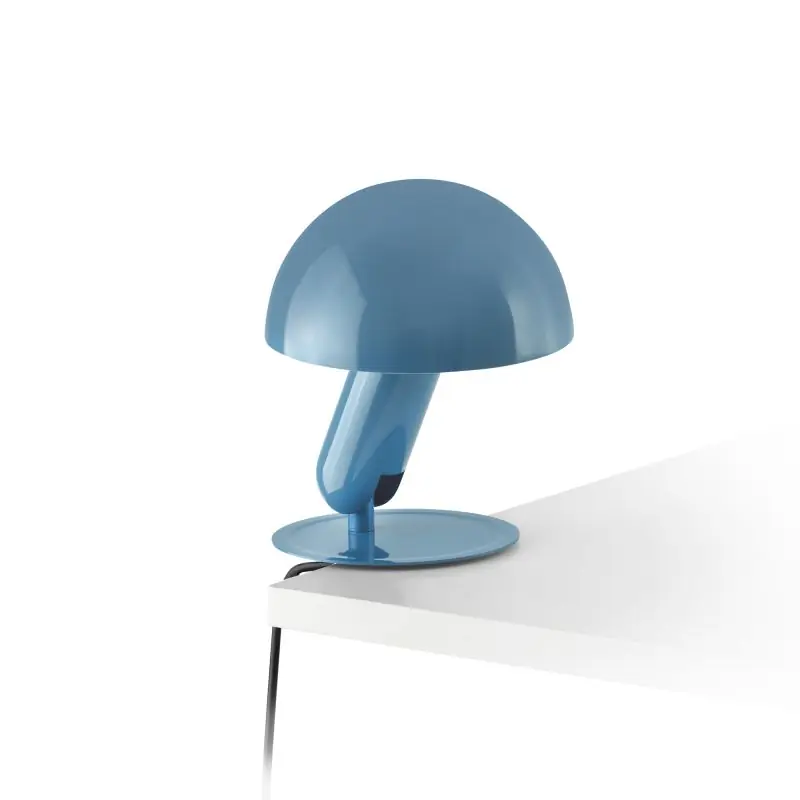 Faro Bela - tafellamp - Ø 14,6 x 24 cm - blauw Aanbieding