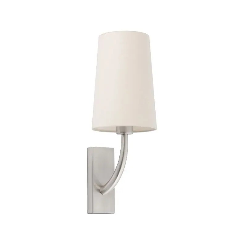 Faro Rem - wandverlichting - 16,5 x 21 x 47 cm - beige en mat nikkel Bestel Nu
