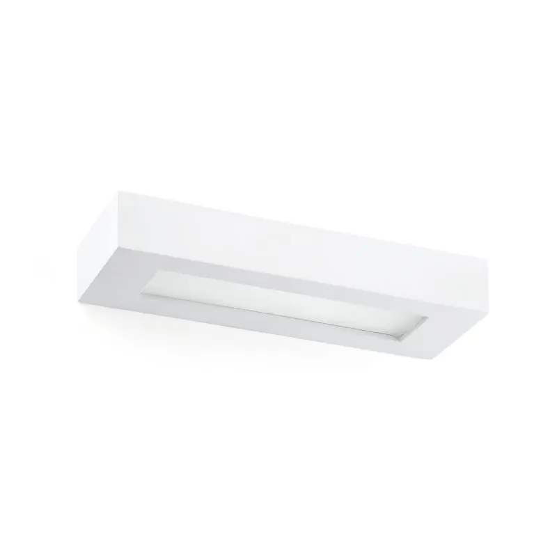 Korting Faro Olaf - wandverlichting - 36 x 9,5 x 6 cm - mat wit