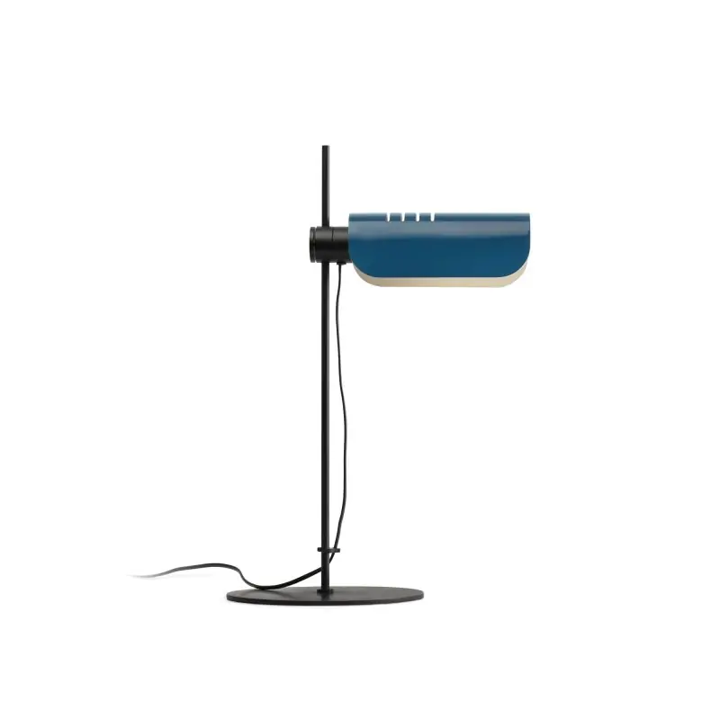 Koop Online Faro Martinica - tafellamp - 38,6 x 53 x 24 cm - zwart en blauw