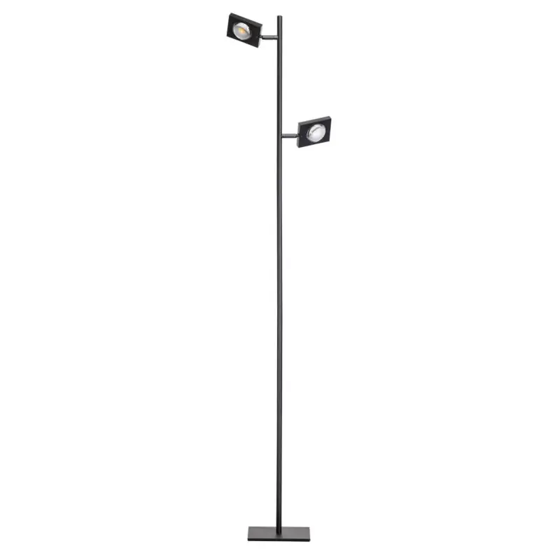 Lage Prijs ETH Jake - vloerlamp - 31 x 150 cm - 3 stappen dimbaar - 20W LED incl. - zwart