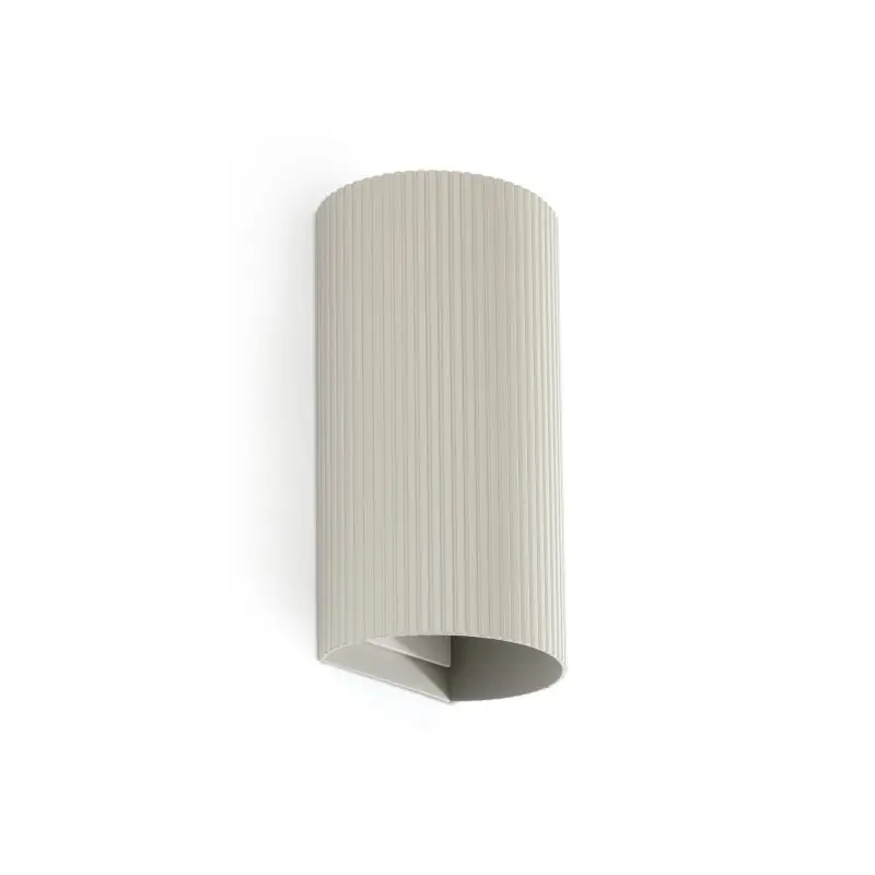 Direct Beschikbaar Faro Sole II L - wandlamp - 8 x 15,5 x 6,5 cm - grijs