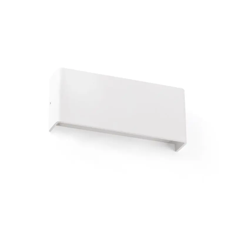 Faro Nash - wandverlichting - 21 x 4 x 9 cm - 8W LED incl. - mat wit Favoriet