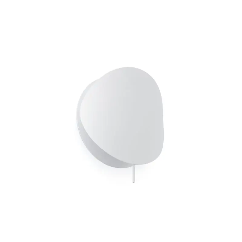 Faro Ovo - wandverlichting - Ø 19 x 6,5 cm - mat wit Gratis Retour