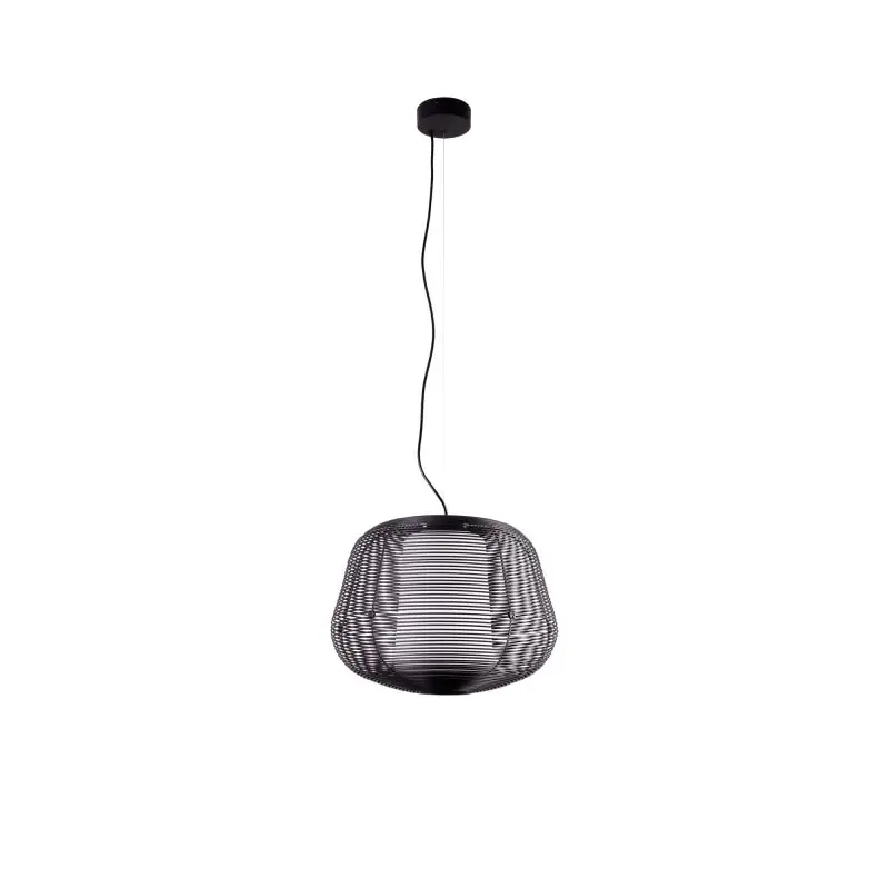 Faro Nara - hanglamp - Ø 46 x 35,4 cm - IP65 - mat zwart Lage Kosten