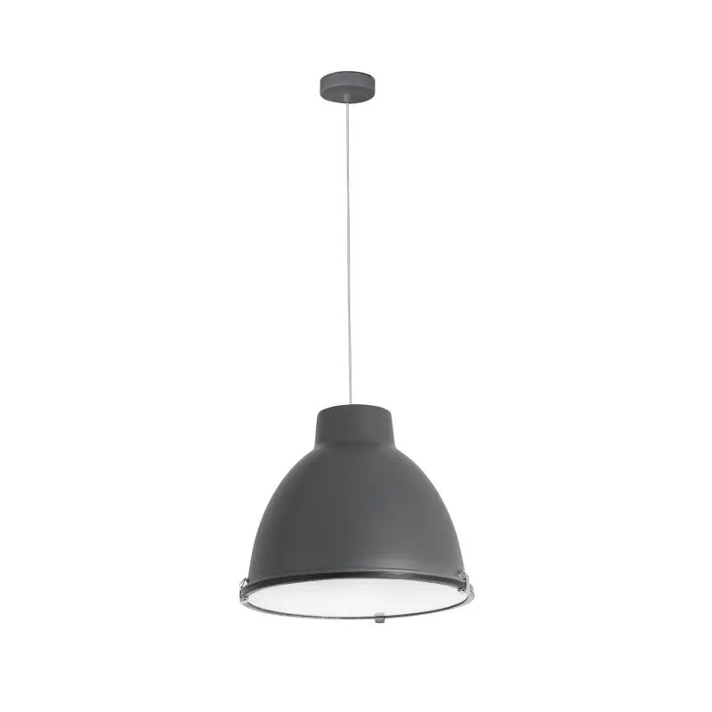 Faro Charlotte - hanglamp - Ø 40,2 x 40 cm - donkergrijs Nieuw
