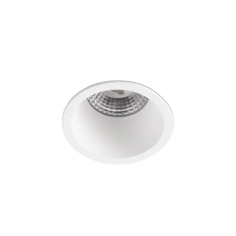 Faro Fox - inbouwspot - Ø 65 mm, Ø 55 mm inbouwmaat - 10W dimbare LED incl. - mat wit Gecertificeerd