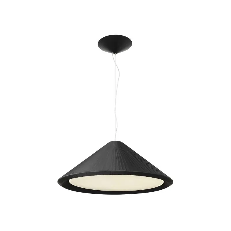 Topkwaliteit Faro Saigon-in - hanglamp - Ø 70 x 27,5 cm - mat zwart