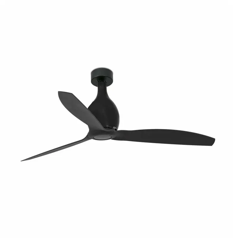 Budget Faro Mini Eterfan - plafondventilator met afstandsbediening - Ø 128 cm - mat zwart