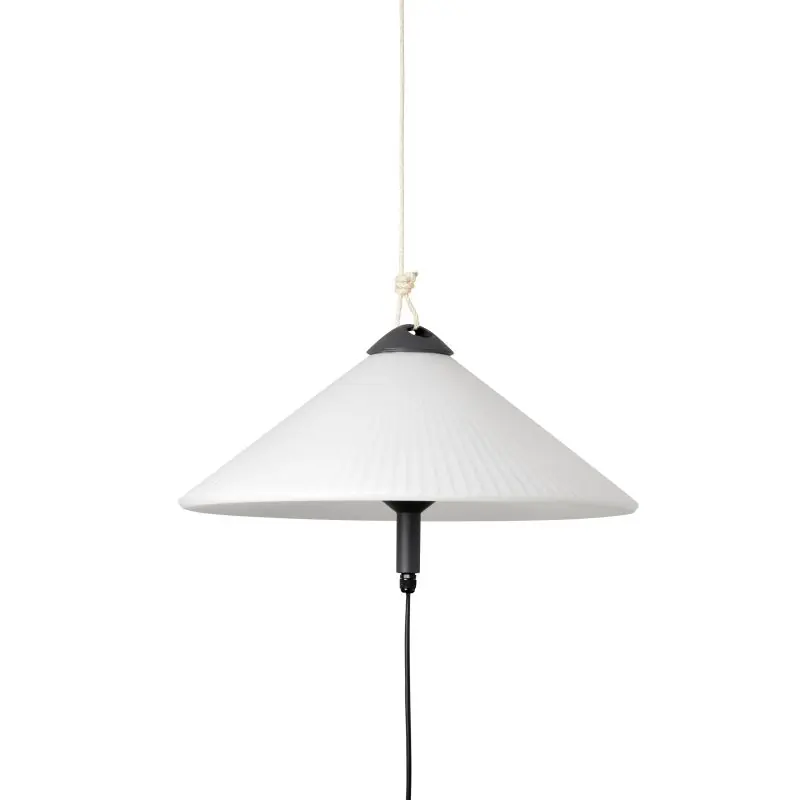 Wereldwijde Verzending Faro Saigon - draagbare lamp met stekker - Ø 55 x 20 cm - IP65 - mat wit
