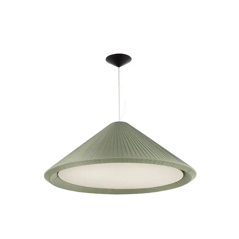 Alleen Vandaag Faro Saigon-in - hanglamp - Ø 130 x 76 cm - olijfgroen