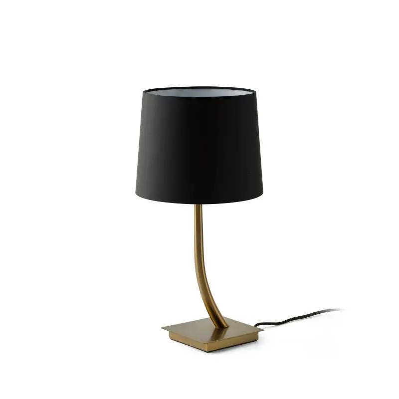 Beperkte Voorraad Faro Rem - tafellamp - Ø 25 x 57 cm - brons en zwart