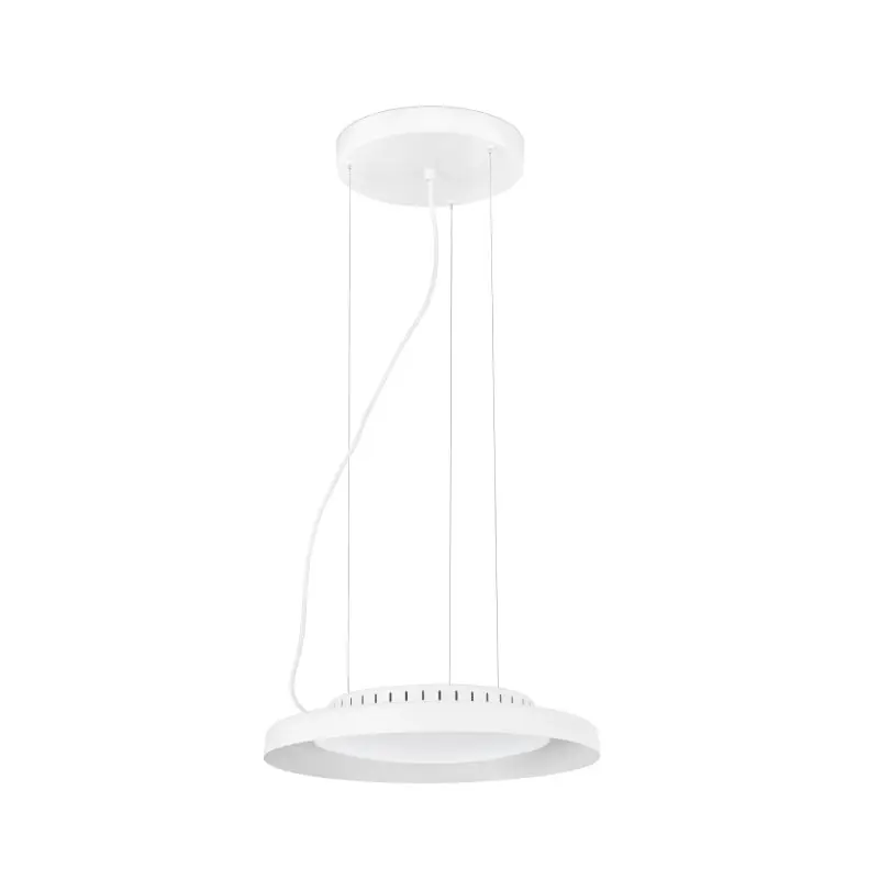 Faro Dolme - hanglamp - Ø 40 x 7 cm - 24W LED incl. - mat wit Favoriet