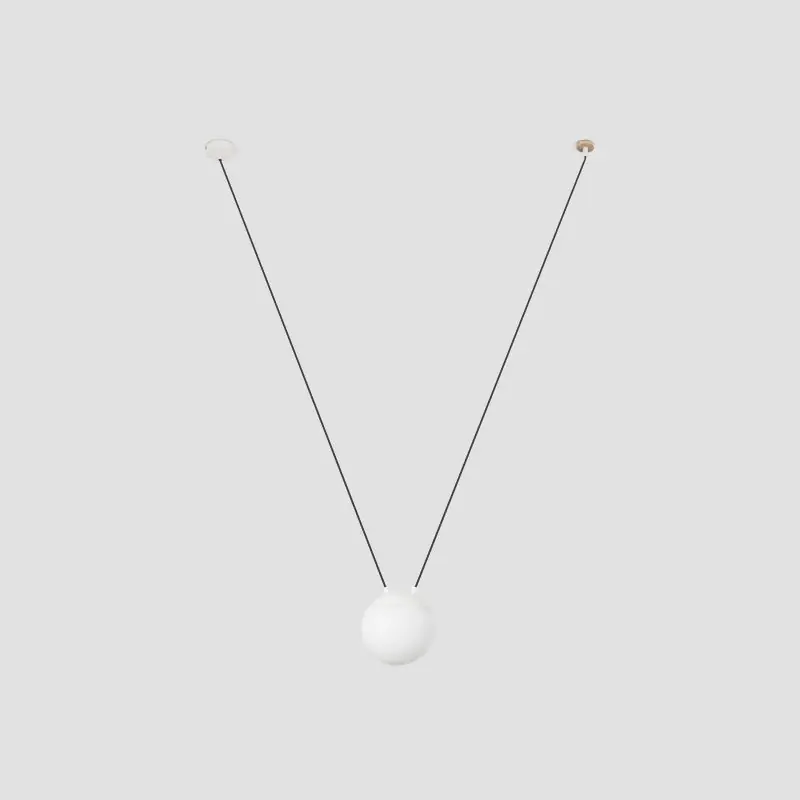 Faro Mine - hanglamp 1L - mat wit - kunststof Topkwaliteit