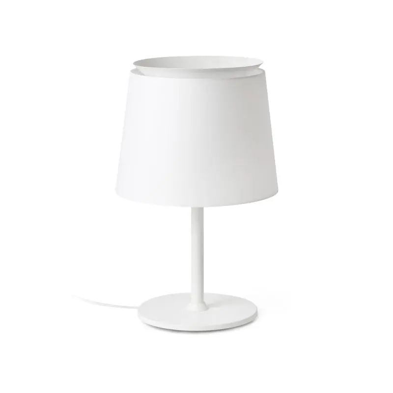 Favoriet Faro Savoy - tafellamp - Ø 32 x 51 cm - wit