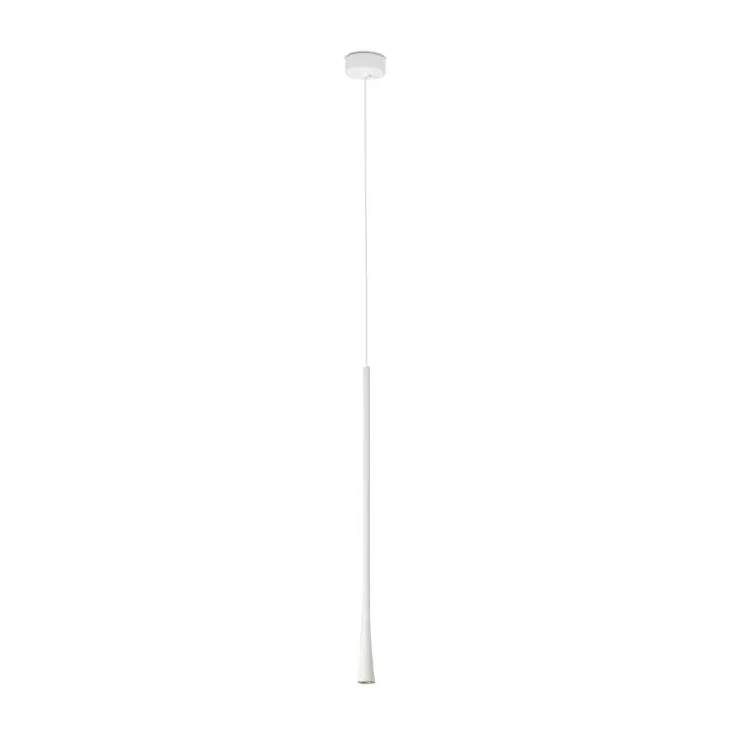Faro Diana 600 - hanglamp - Ø 3,2 x 60 cm - 6W LED incl. - mat wit Authentiek