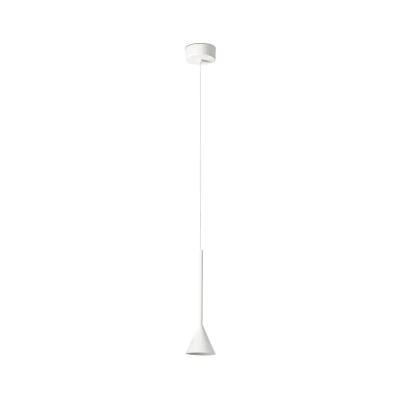 Laatste Kans Faro Anna - hanglamp - Ø 7,2 x 26,6 cm - 4W LED incl. - wit